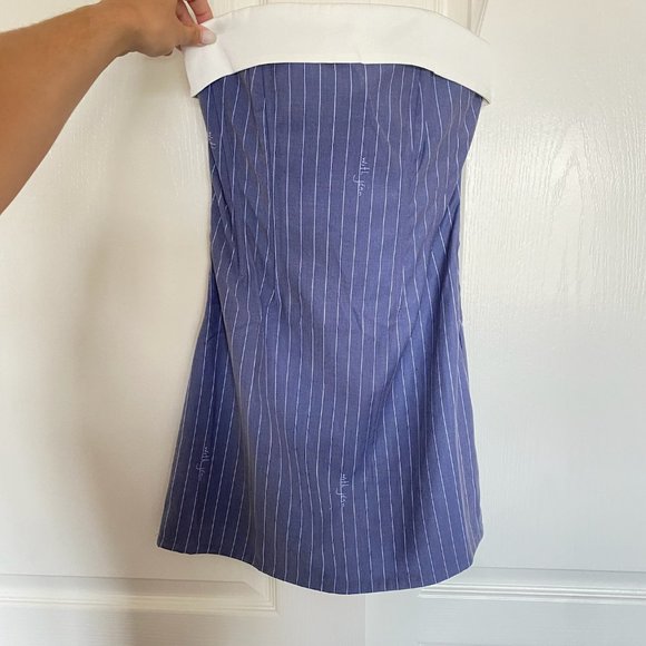 With Jean - NEW! With Jean Chloe Corset Mini Tuxedo Dress - Sz Small - Picture 6 of 13